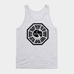 LOST: Station 3: The Swan (black) Tank Top